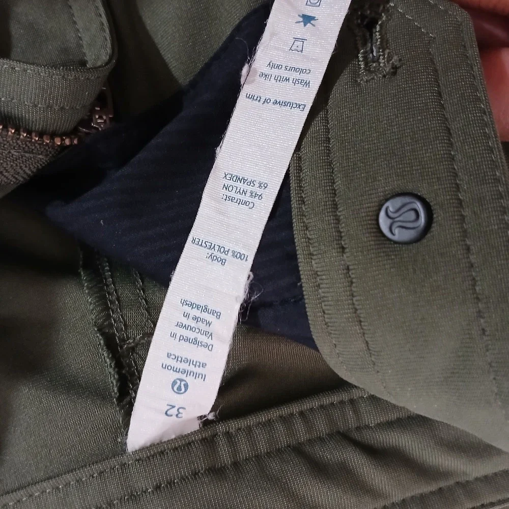Lululemon Commission Shorts Mens 32 (31